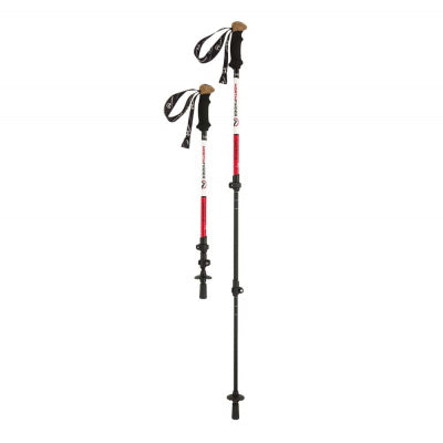 Northfinder 3-Piece Composite Trekking Poles 135 SUMMIT, Black