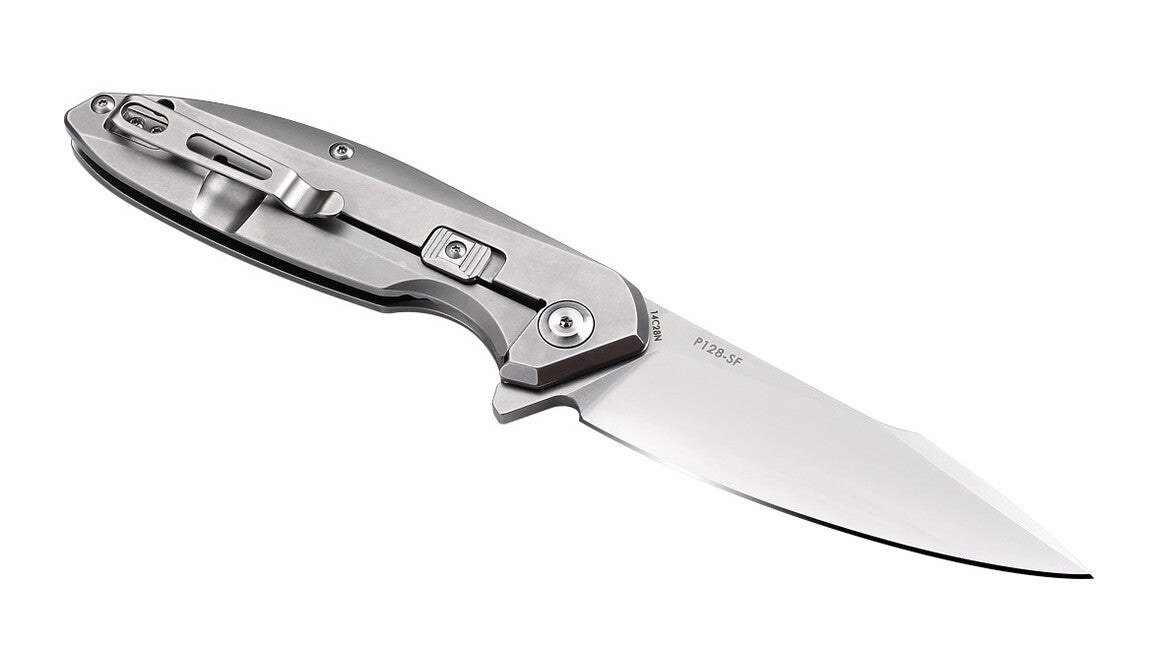 Ruike P128-SF Knife, Silver