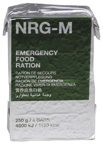 MFH Emergency Food Ration 250g, 1150 kcal / 4500 kJ