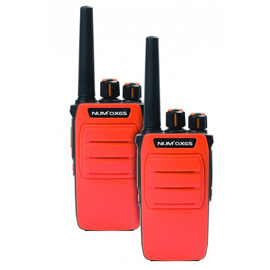 NUM'AXES Walkie Talkie TLK1054, Red