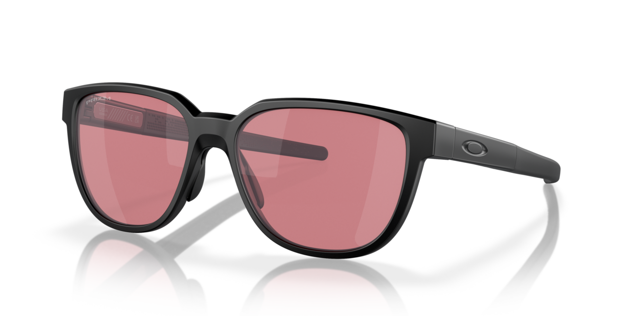 Oakley Actuator Sunglasses, Matte Black Frame, Prizm Dark Golf Lenses, 57