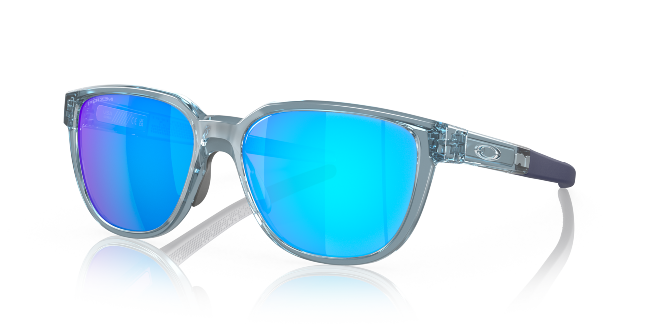 Oakley ACTUATOR Sunglasses, Trans Stonewash Frame, Prizm Sapphire Lenses, 57