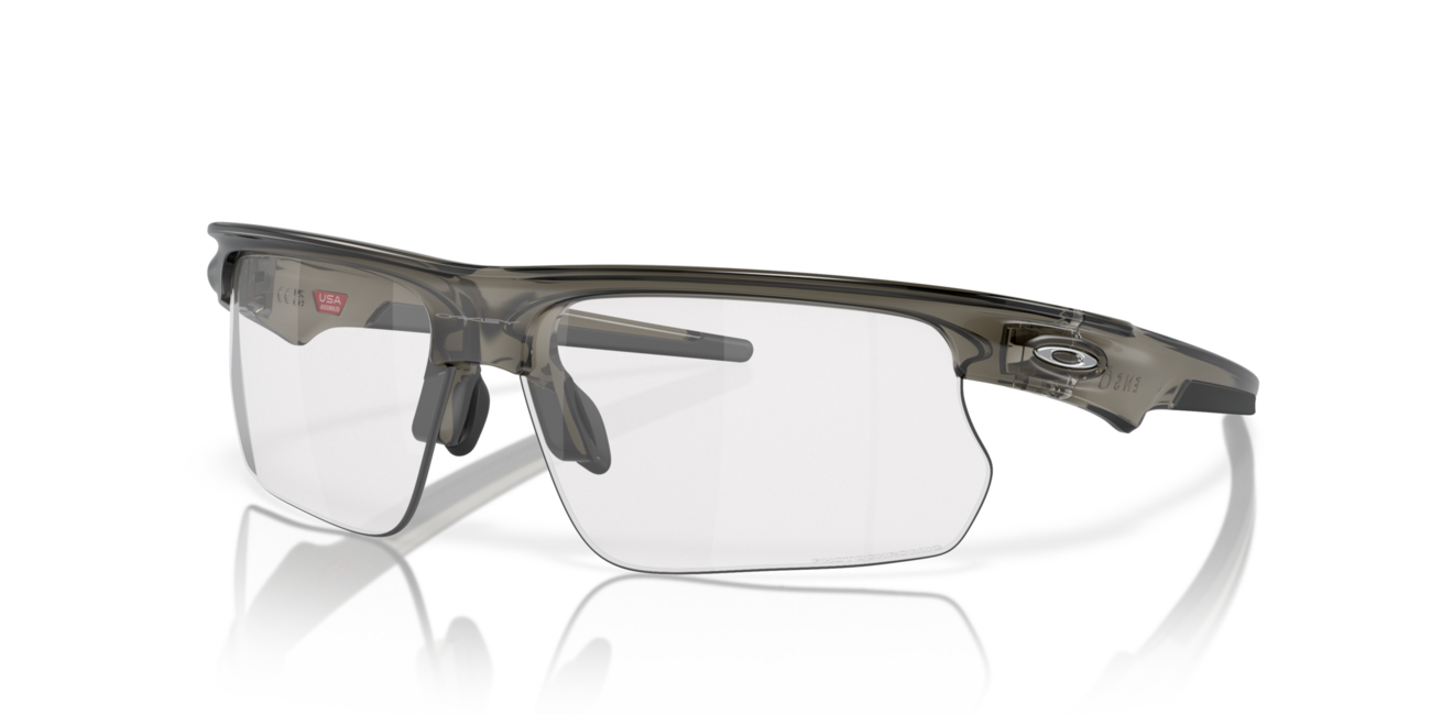 Oakley BISPHAERA Photochromic Sunglasses 68, Grey Smoke Frame