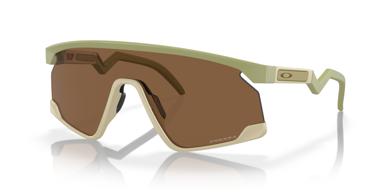 Oakley BXTR Sunglasses 39, Matte Fern Frame, Prizm Bronze Lens