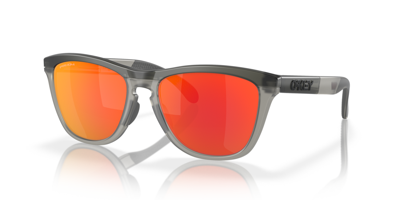 Oakley Slnečné okuliare FROGSKINS RANGE s rámom Matte Grey Smoke/Grey Ink a so sklíčkami Prizm Ruby 55