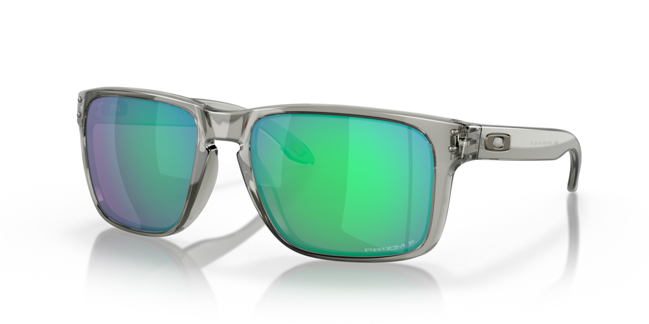 Oakley Holbrook XL Sunglasses, Grey Ink Frame, Prizm Jade Polarized Lenses, 59