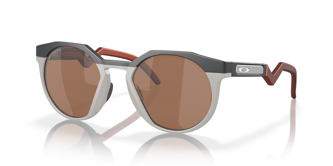 Oakley HSTN Sunglasses, Matte Carbon Frame, Prizm Tungsten Lenses, 52