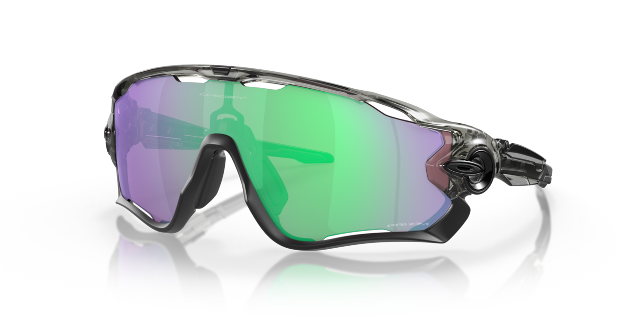 Oakley JAWBREAKER Sunglasses, Grey Ink Frame, Prizm Road Jade Lenses