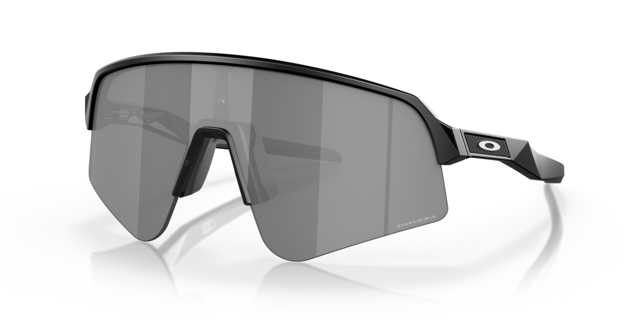 Oakley Sutro Lite Sweep Sunglasses, Matte Black Frame, Prizm Black Lenses