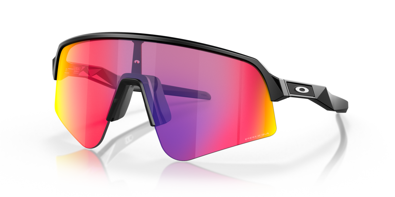 Oakley Sutro Lite Sweep Sunglasses, Matte Black Frame, Prizm Road Lenses