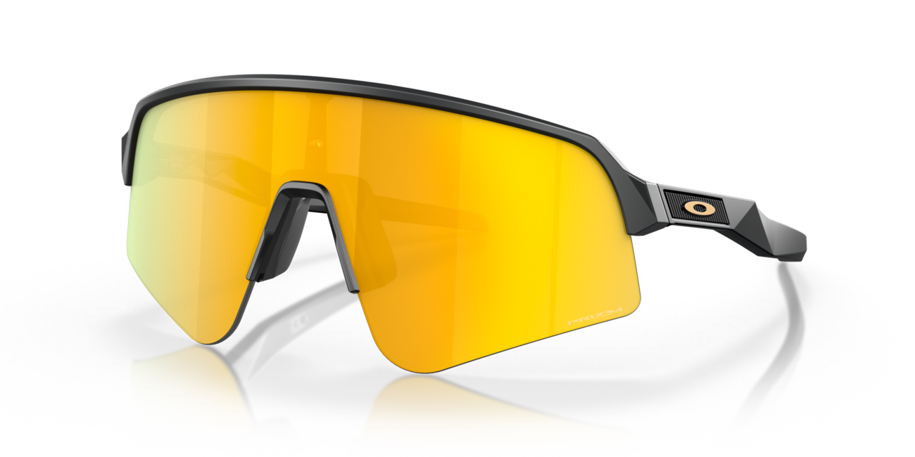 Oakley Sutro Lite Sweep Sunglasses, Matte Carbon Frame, Prizm 24K Lenses