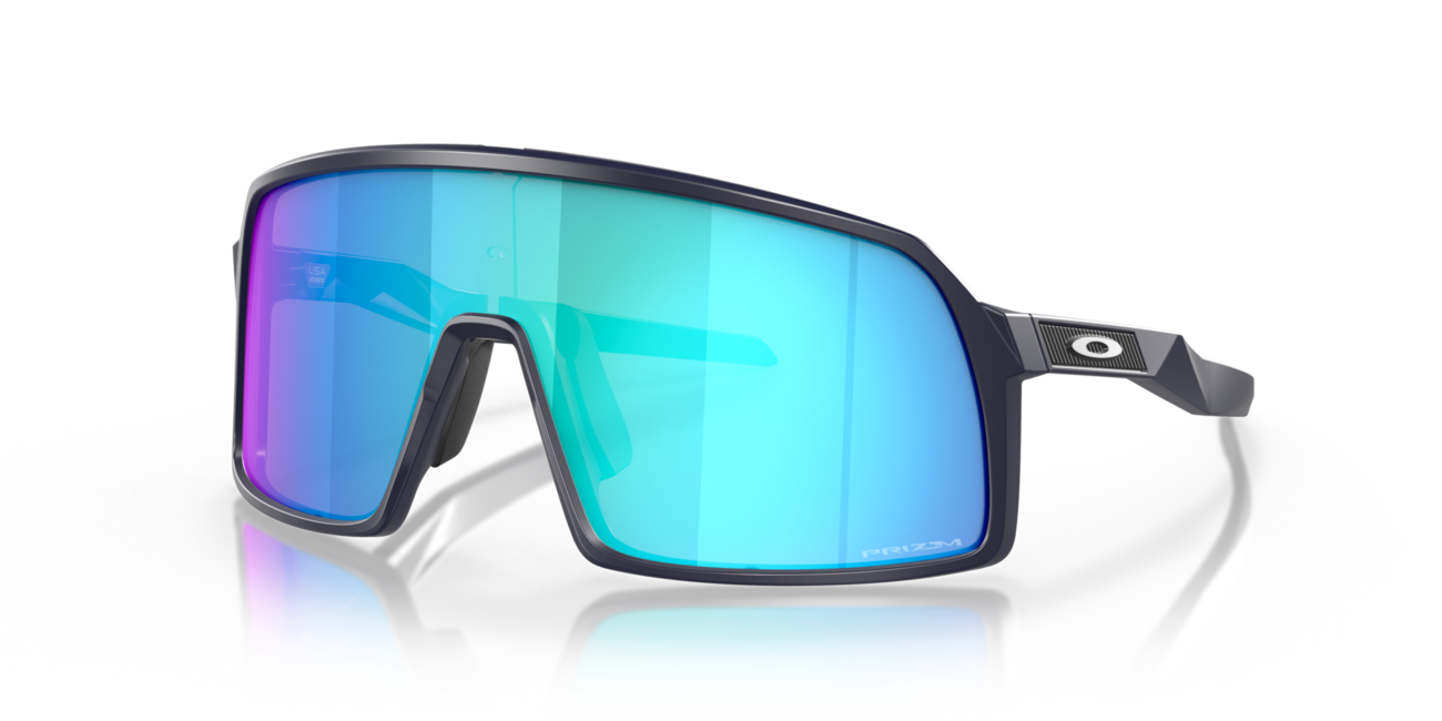 Oakley Sutro S Sunglasses, Matte Navy Frame, Prizm Sapphire Lenses