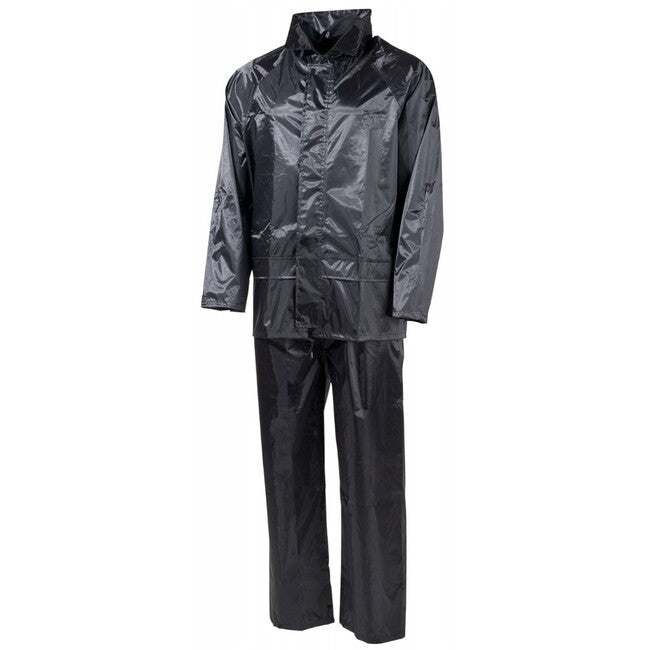 MFH Two-Piece Waterproof Set, Black
