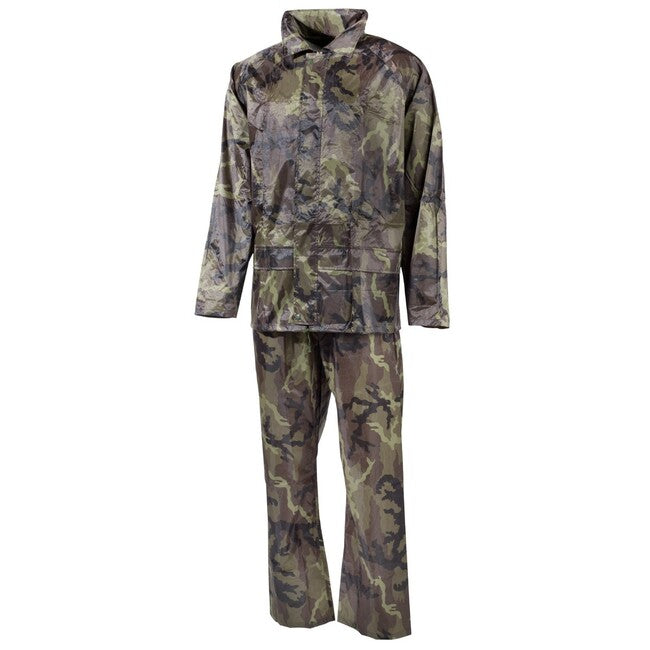 MFH Two-Piece Rainsuit, M 95 CZ Camo