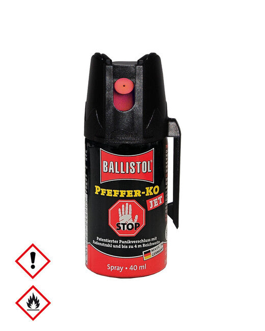 Mil-Tec Ko Jet Pepper Defense Spray 40ml, Black