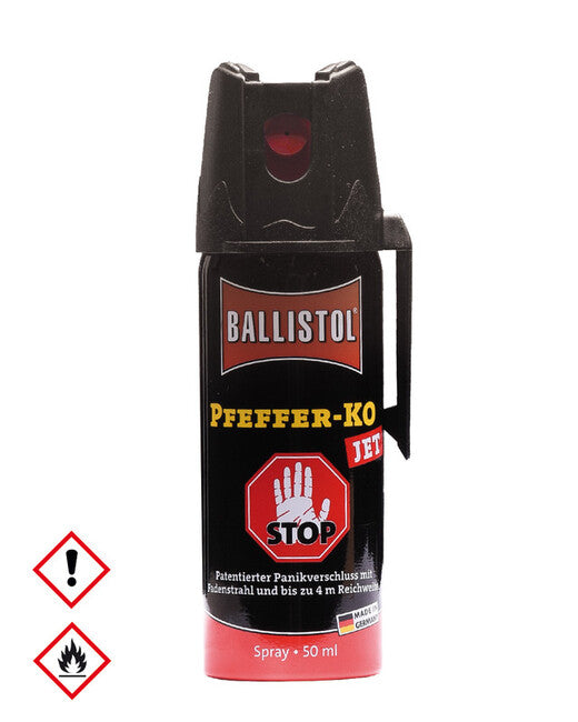Mil-Tec Ko Jet Pepper Defense Spray 50ml, Clear