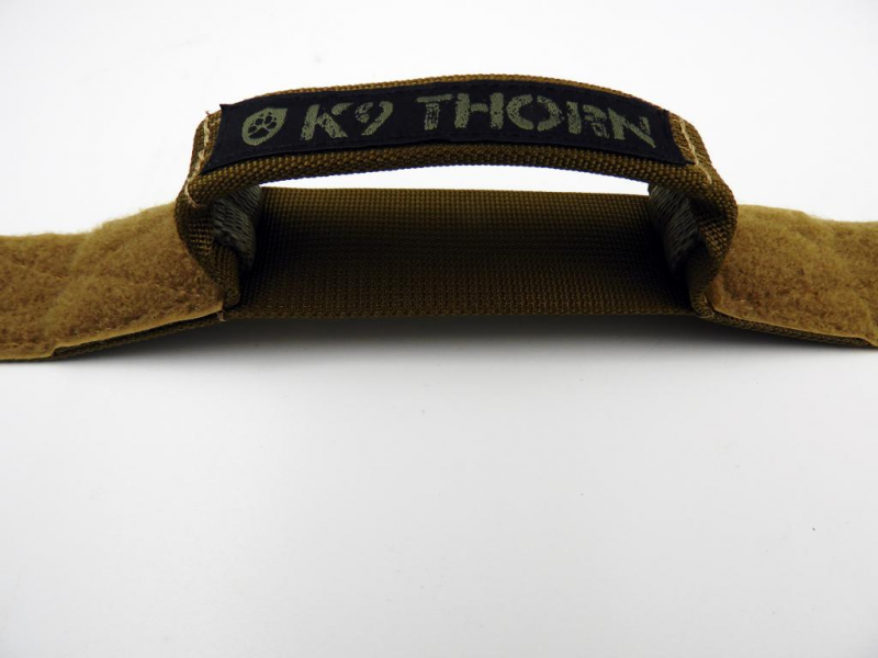 K9 Thorn Cobra-Echo Collar with Handle 38mm, Dark Coyote