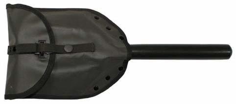 MFH Field Shovel with Wooden Handle, Olive, 62cm