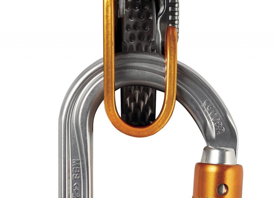 Petzl OK Ball Lock Carabiner, Oval, Automatic Locking