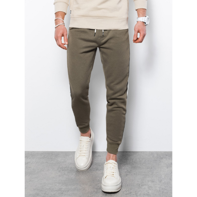 Ombre Men's Sweatpants P865, Olive