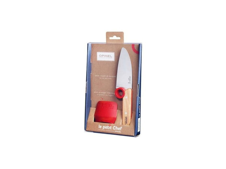 Opinel Le Petit Chef Kids Set, Knife + Finger Guard