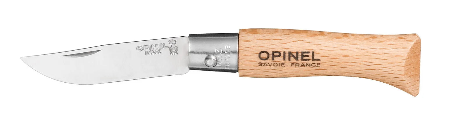 Opinel Pocket Knife VRI N°03 Inox, Brown