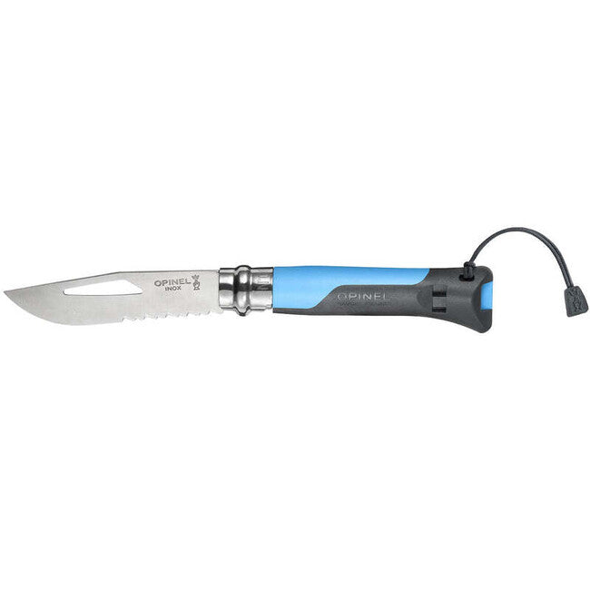 Opinel Outdoor N°08 Folding Knife, Blue
