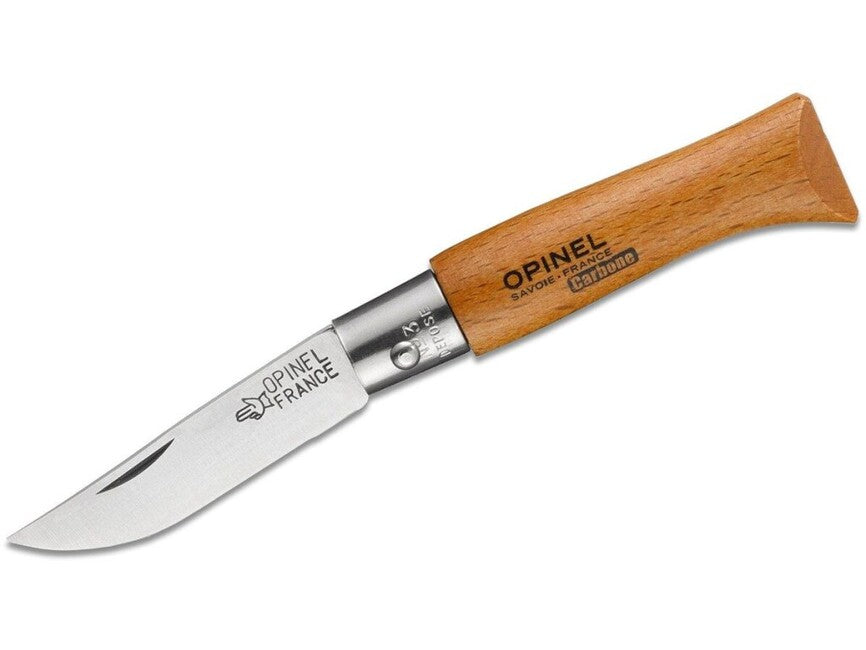 Opinel VRI N°03 Folding Knife, Carbon