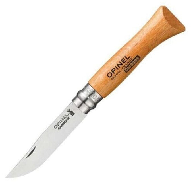 Opinel VRI N°06 Folding Knife, Carbon