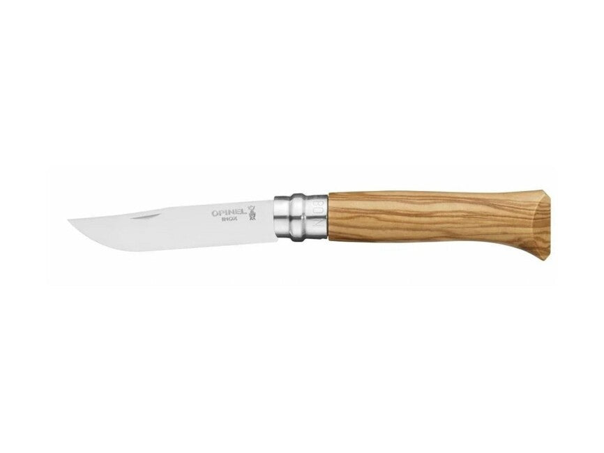 Opinel Folding Knife VRI N°08 Inox, Brown