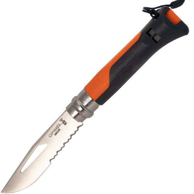 Opinel Folding Knife VRI N°08 Outdoor Inox, Orange