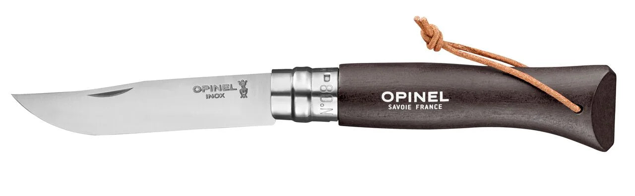 Opinel VRI N°08 Trekking Folding Knife, Black