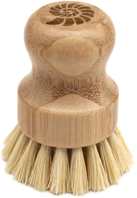 Origin Outdoors Bamboo drevená kefa na čistenie riadu