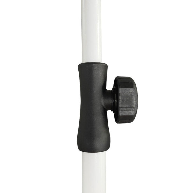 Origin Outdoors Beach Slnečník Beach so striebornou povrchovou úpravou, UPF 50+ a sklápacím mechanizmom