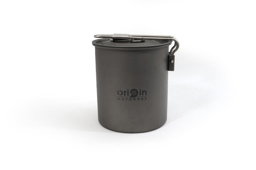 Origin Outdoors Titanium Trekking Pot, 750 ml