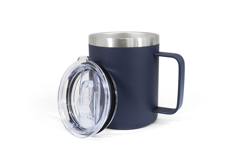 Origin Outdoors Color Termohrnček z nehrdzavejúcej ocele tmavomodrý 0,35 l