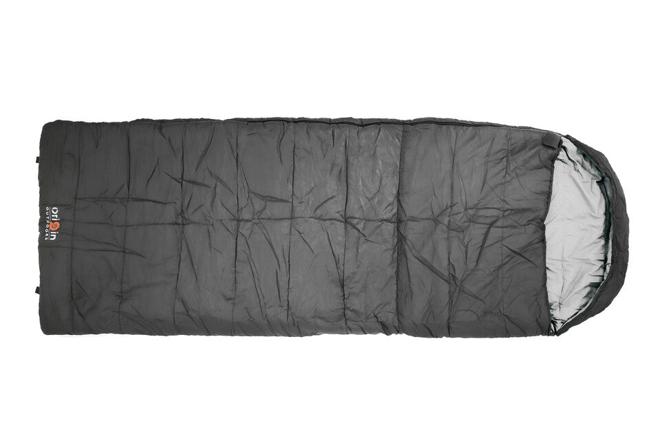 Origin Outdoors Cosy Spací vak obdĺžnikový antracitový ľavý