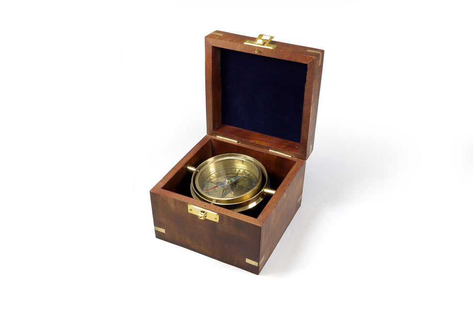 Origin Outdoors Desk Compass, Navy Blue