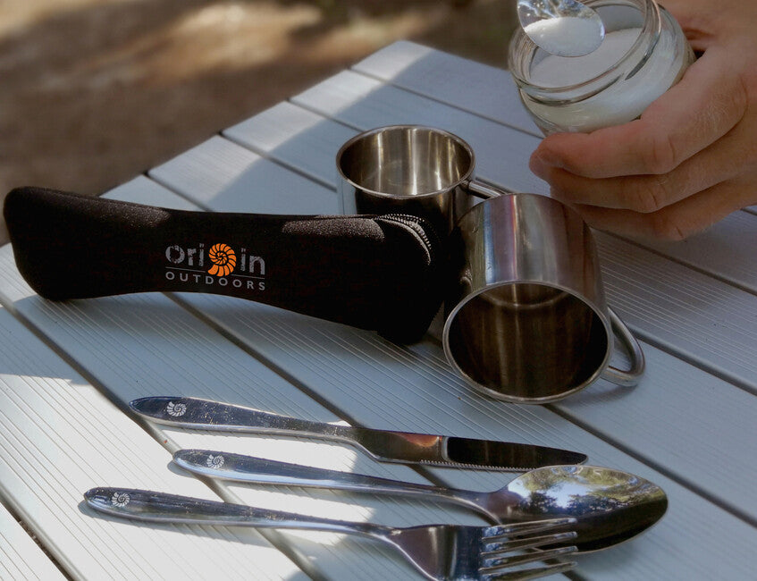 Origin Outdoors Dinner Biwak Cutlery Set