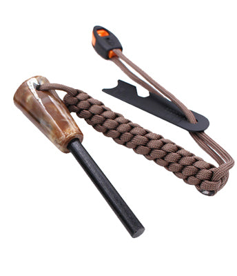 Origin Outdoors Firesteel Stone Ferrocerium Rod, Brown