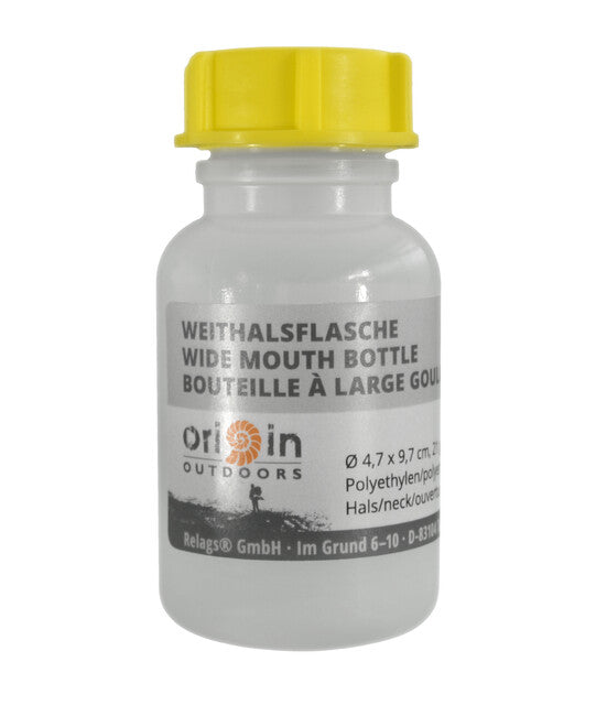 Origin Outdoors Wide Mouth Bottle, 100ml, 23mm Diameter