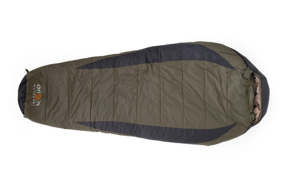 Origin Outdoors Frostfall Comfort Spací vak mumie olivovo-sivá