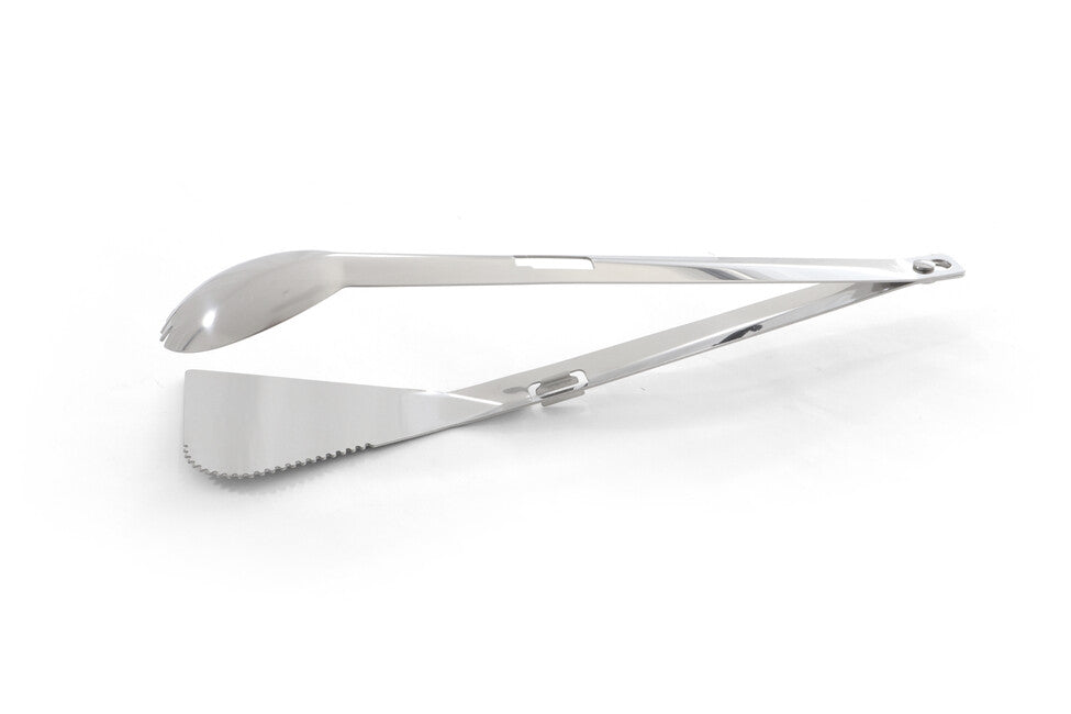 Origin Outdoors Grilling Tongs with Holder