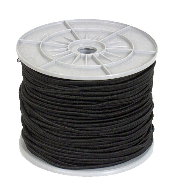 Origin Outdoors Rubber Cord 4 mm, 100 m Black