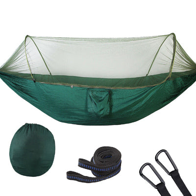 Origin Outdoors Hammock with Mosquito Net, Green