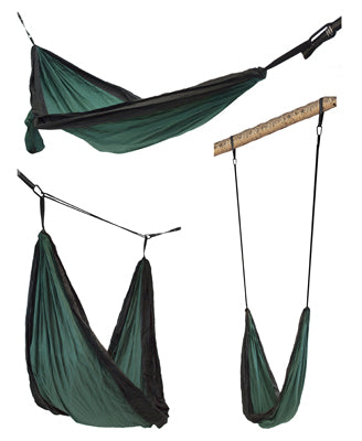 Origin Outdoors Hanging Net Hammock, Green