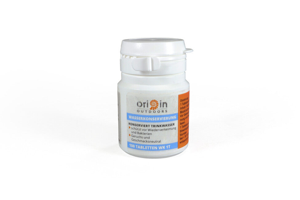 Origin Outdoors Water Disinfection 100 Tablets WK 1T