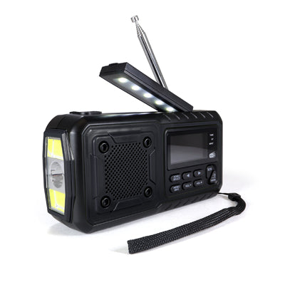 Origin Outdoors Crank Multi DAB+ Radio, Black, 4000 mAh