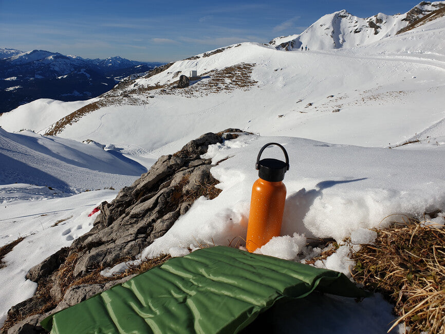 Origin Outdoors Retro Insulated Bottle 0.5L, Orange