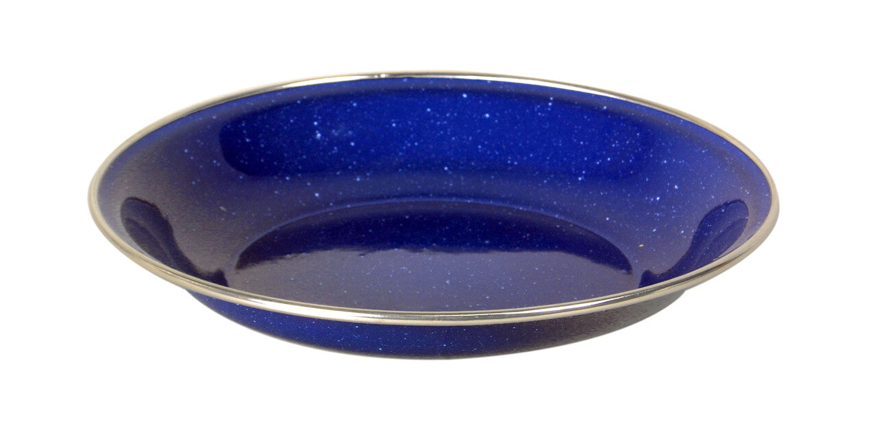 Origin Outdoors Enamel Plate, Navy Blue, 20 cm Deep